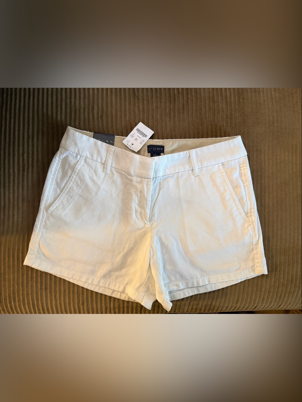 J. Crew White Women's Bermuda Shorts